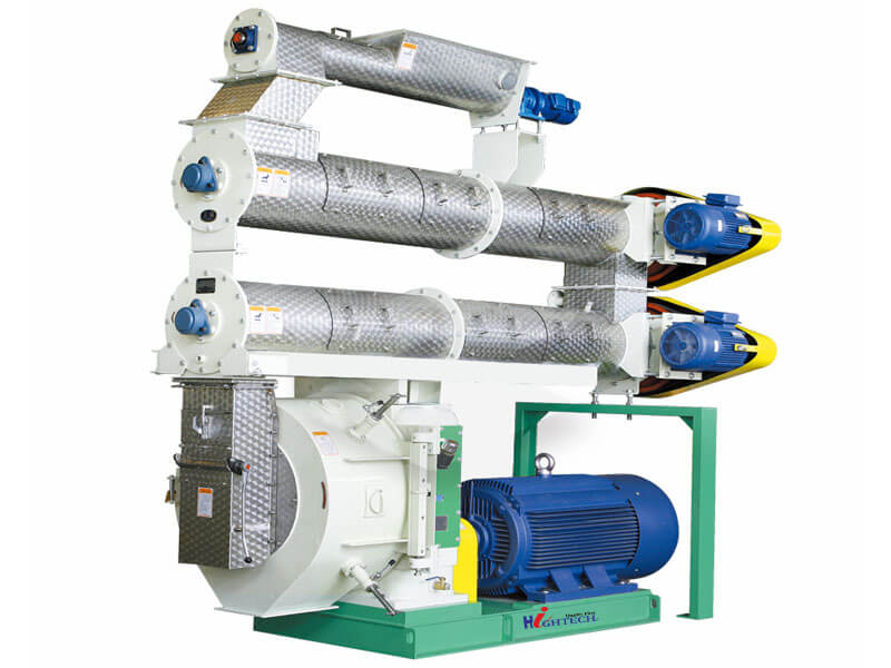 Double-layer single-shaft pellet mill